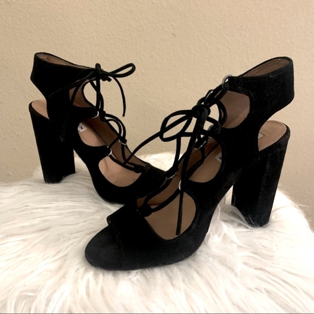 Steve Madden Black Heels
